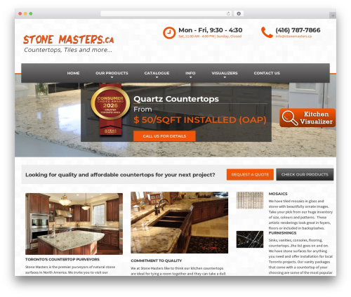 Woocommerce category accordion WordPress plugin - stonemasters.ca