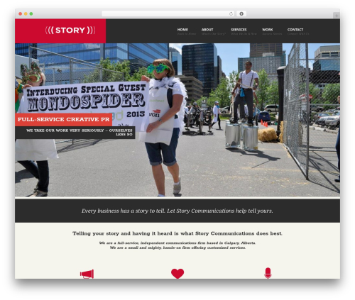 CANO theme WordPress - storycommunications.ca