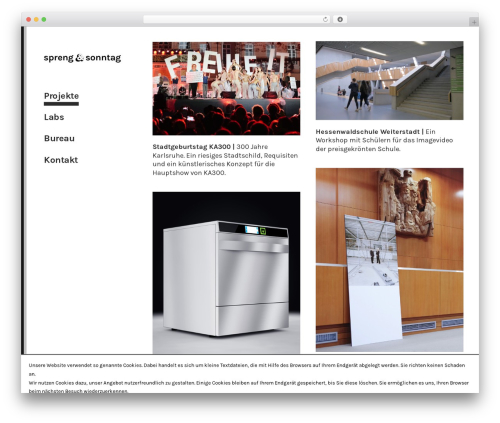 Visualkicks core WordPress plugin - sprengundsonntag.de