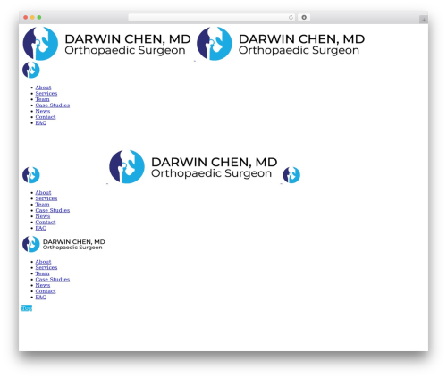 Deploy WordPress theme - darwinchenmd.com