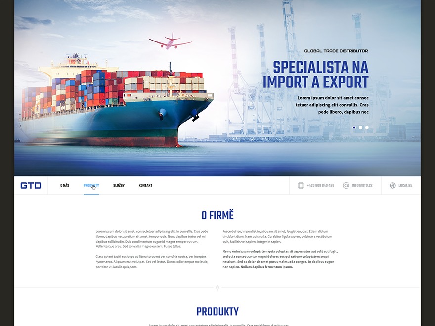 Fresherie WordPress theme by critical s.r.o.
