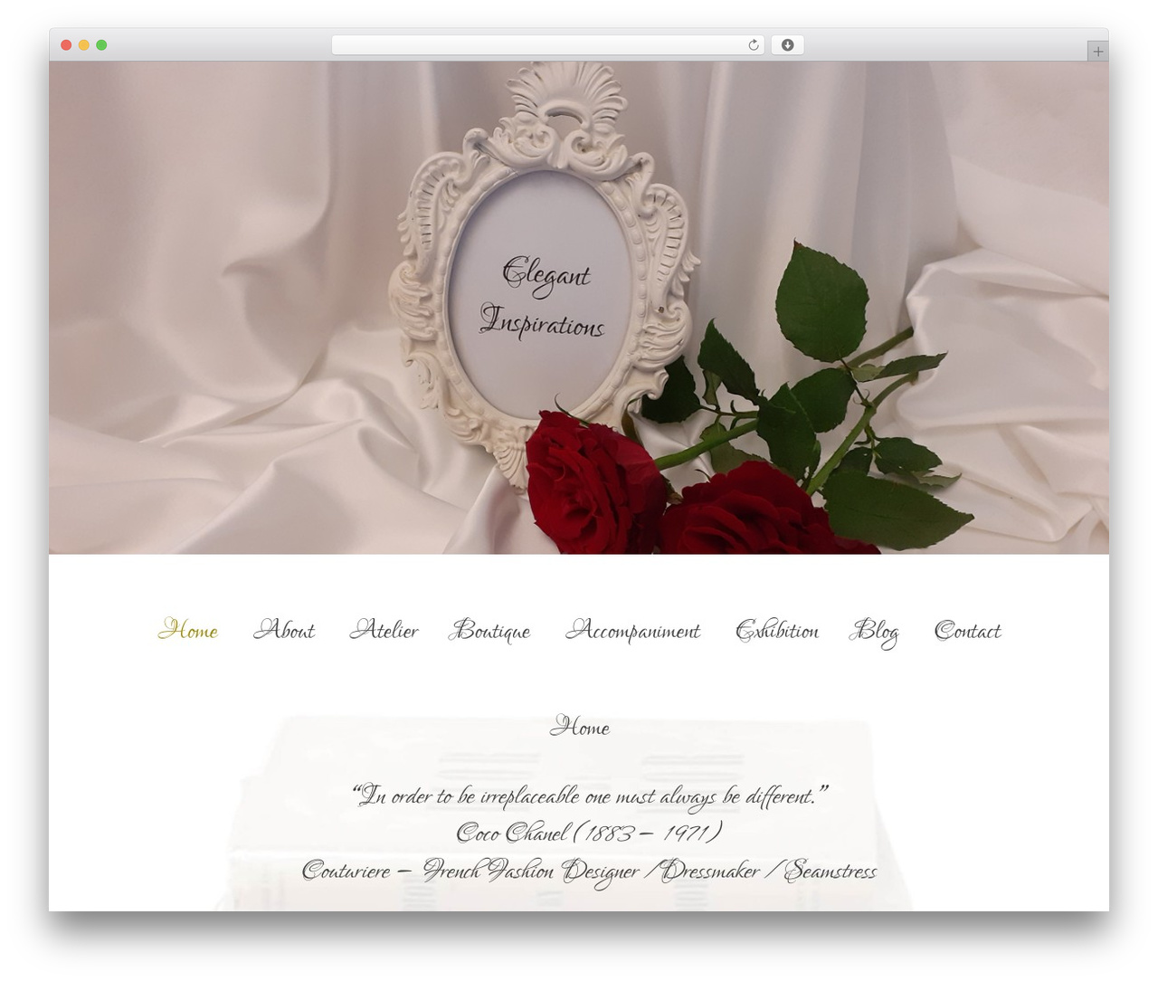GeneratePress company WordPress theme - elegant-inspirations.com