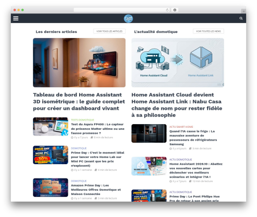 Herald theme WordPress - www.domo-blog.fr