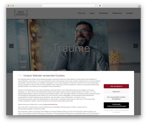 Hometown Child WordPress theme - mw-immo.com