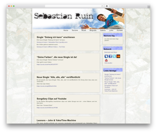 Gigs Calendar (gigs-calendar) free WordPress plugin - sebastianruin.de Gigs Calendar (gigs-calendar) free WordPress plugin - sebastianruin.de