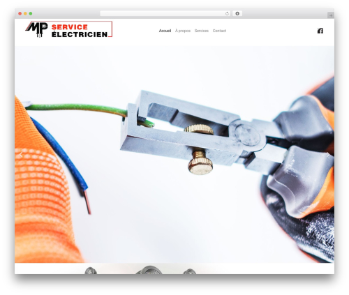 Ilk WordPress theme - mpelectricien.com