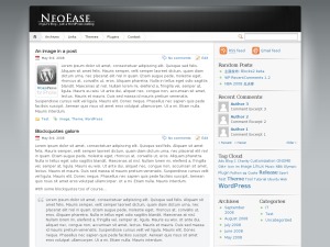iNove WordPress theme by mg12