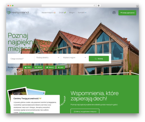 Lestin WordPress theme - restpoland.pl