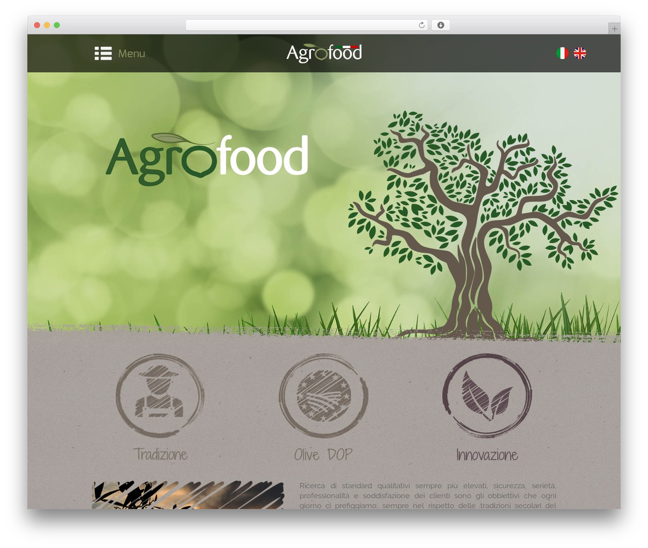 MusexPress Base Theme WordPress theme - agrofoodsrl.it