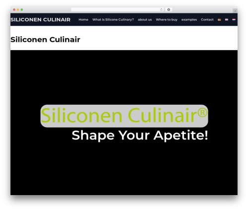 Nexo WP theme - siliconenculinair.com