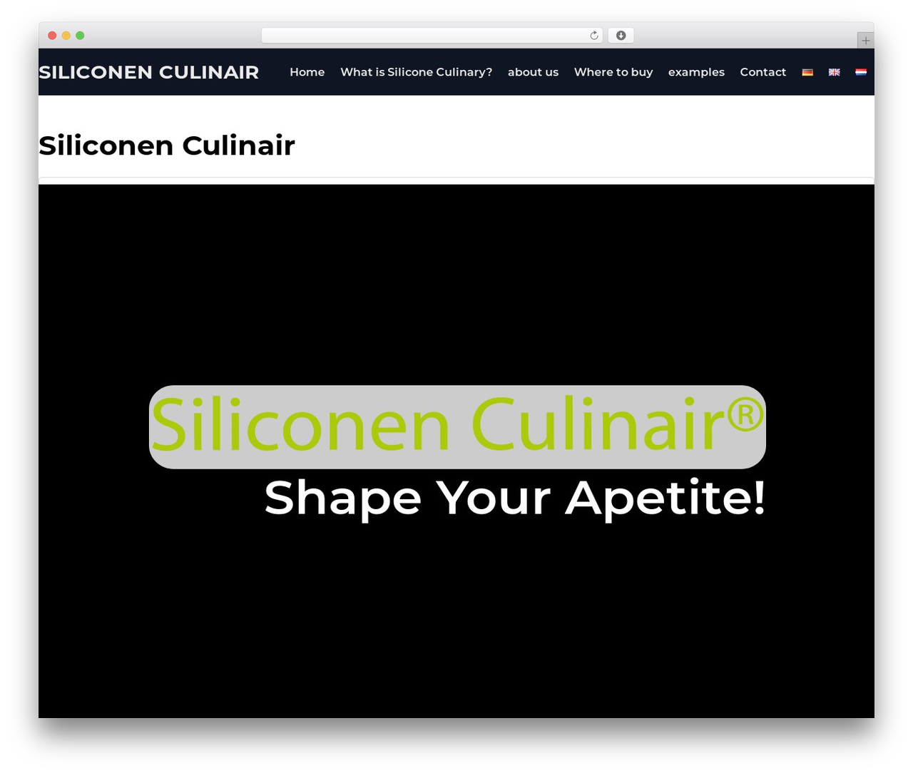 Nexo WP theme - siliconenculinair.com Nexo WP theme - siliconenculinair.com