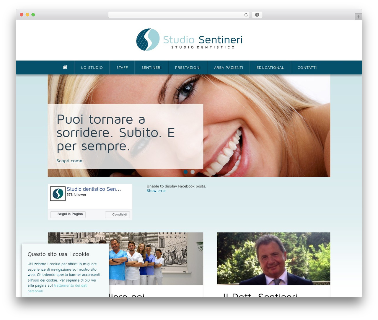 Oweb - Osteocom theme WordPress - studiodentisticosentineri.it