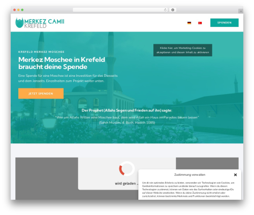 Parish WP theme - merkez-cami.de