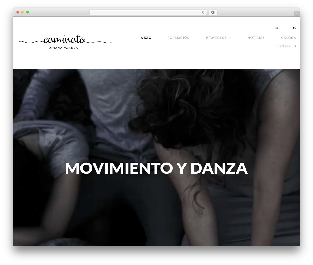 Pirouette theme WordPress - oihanavarela.com