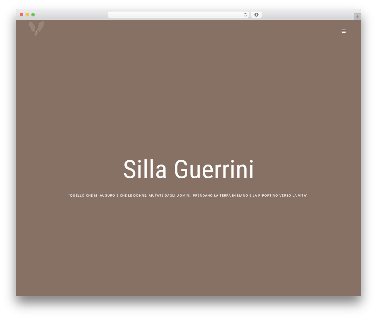Proper Lite WordPress theme - sillaguerrini.it