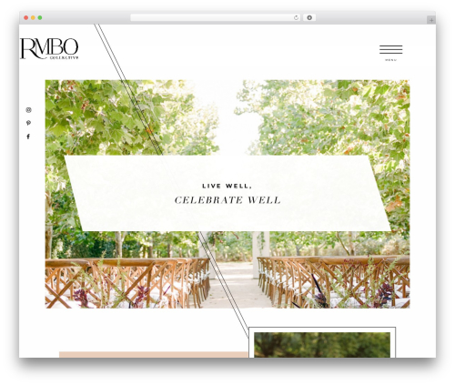 RMBO Collective theme WordPress - rmbocollective.com