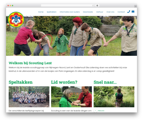 scoutingnl 2020 WordPress theme - scoutinglent.nl