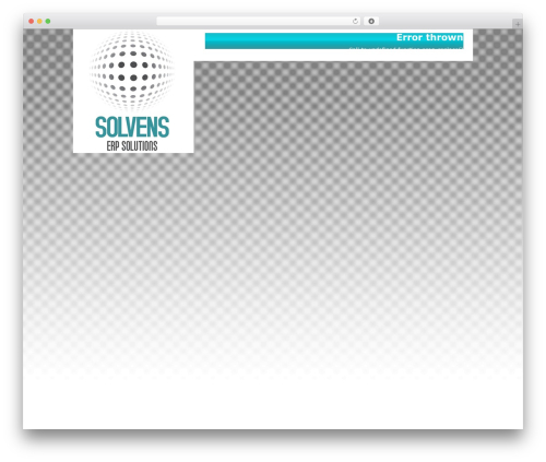 Solvens WordPress theme - solvens.nl