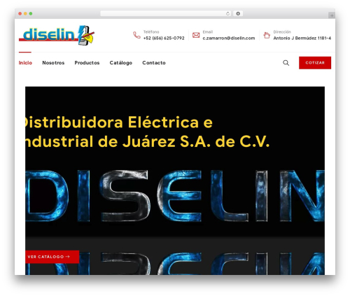 Steeler theme WordPress - diselinjuarez.com