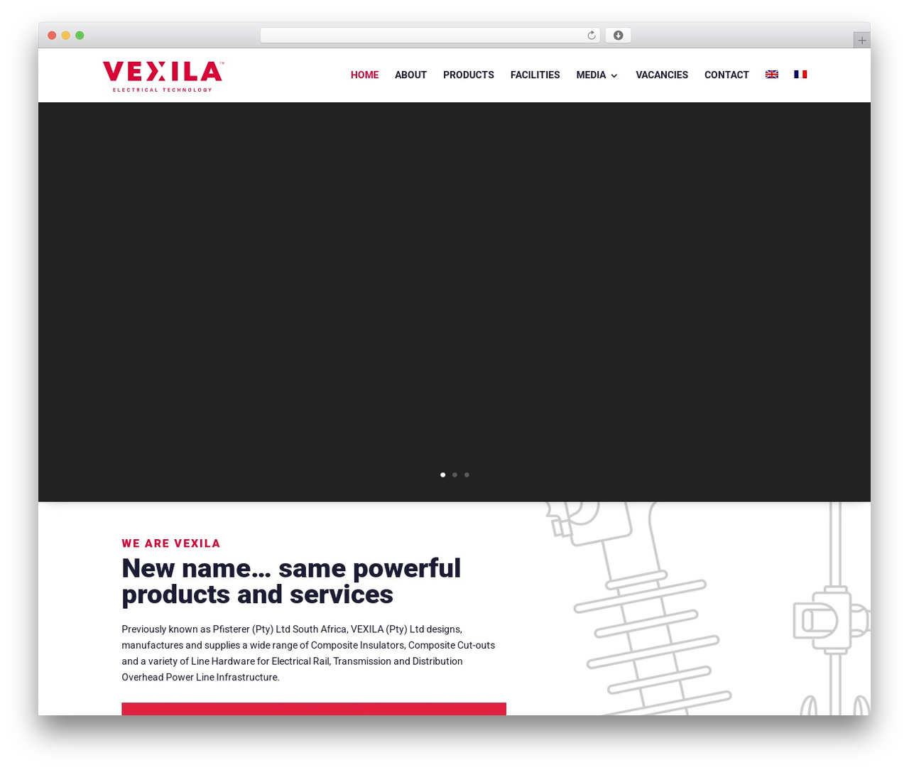 Theme WordPress Divi - vexila.com