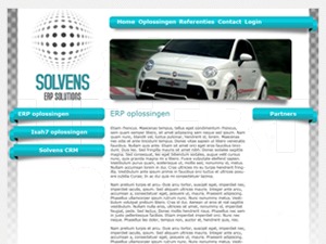 Theme WordPress Solvens by Alex Rabe