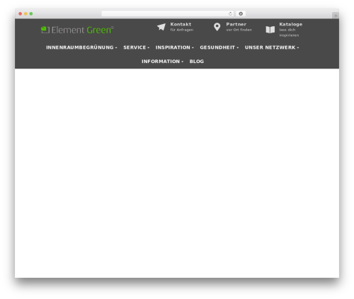 The7 WordPress theme - element-green.com