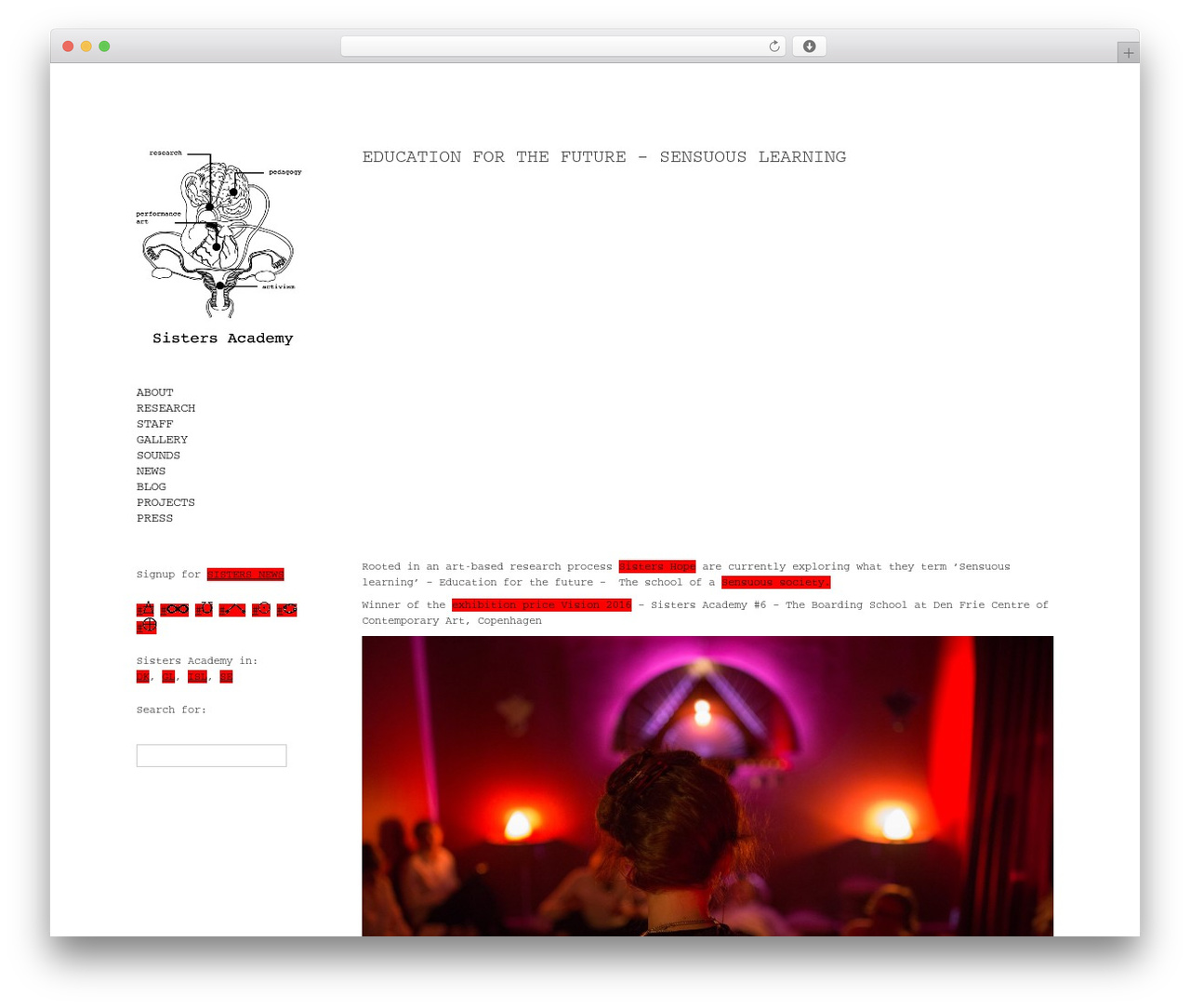 Theme WordPress Alternate - sistersacademy.dk