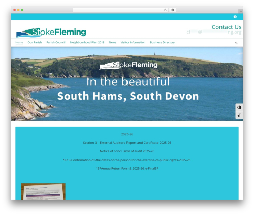 Theme WordPress Dante - stokefleming.org