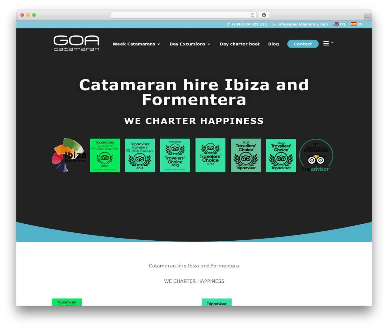 Theme WordPress Divi - goacatamaran.com Theme WordPress Divi - goacatamaran.com