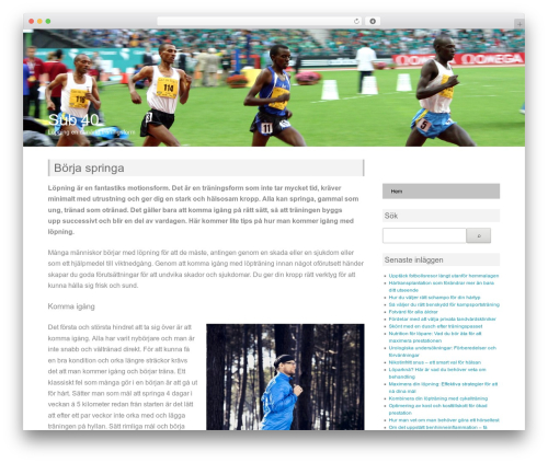Theme WordPress Howard Simple - sub40.se