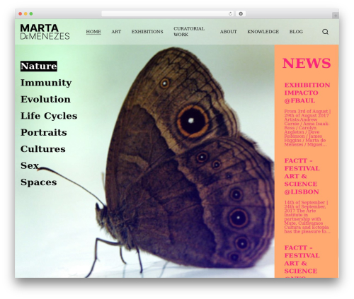 Theme WordPress Ozark - martademenezes.com