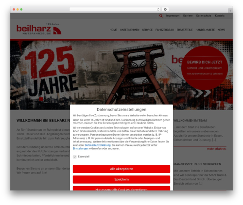Theme WordPress publitec GmbH - beilharz.de