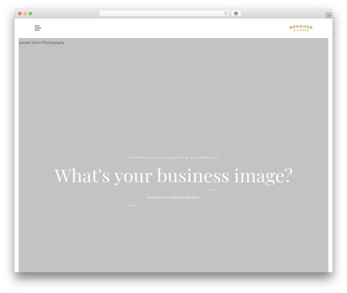 Theme WordPress Snapster - bespokefoundry.com