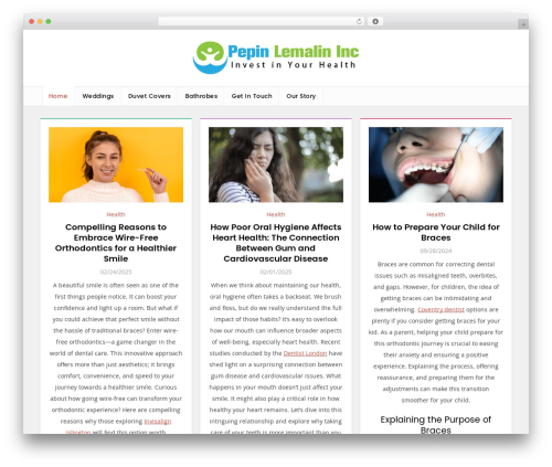 Theme WordPress Spring Blog - pepinlemalin.com Theme WordPress Spring Blog - pepinlemalin.com