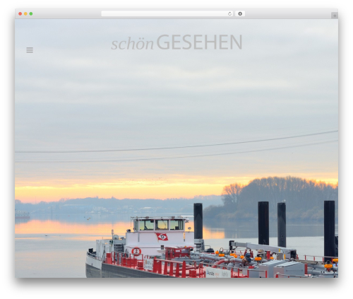 Theme WordPress Tography - schoengesehen.de
