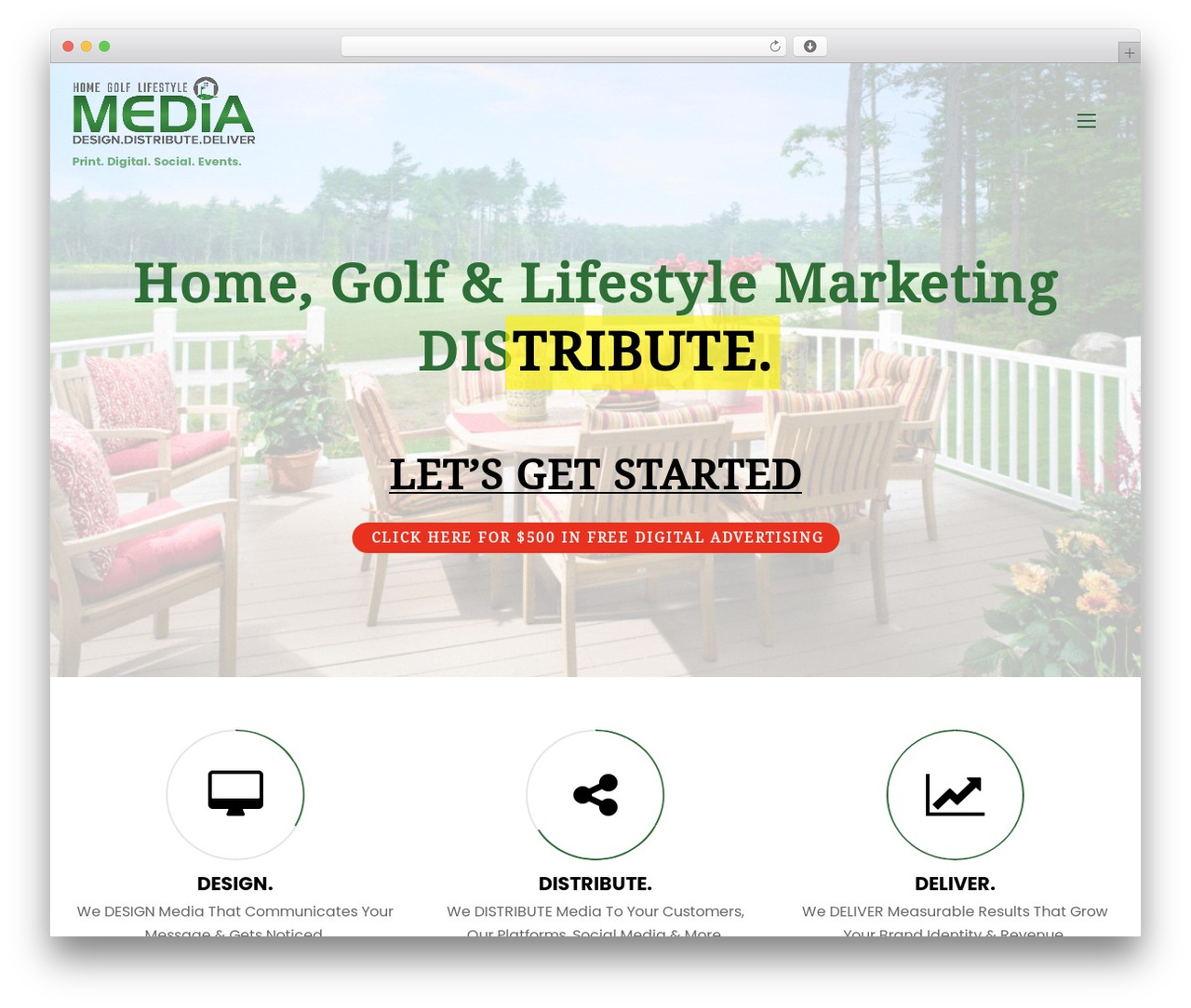 Themify Ultra WordPress website theme - hglmedia.com