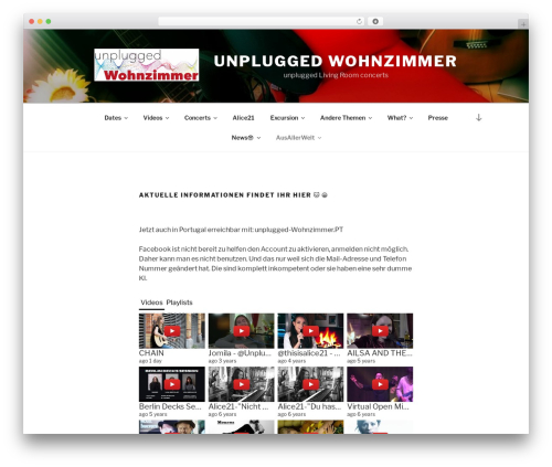 YourChannel: Everything you want in a YouTube plugin. (yourchannel) free WordPress plugin - unplugged-wohnzimmer.de YourChannel: Everything you want in a YouTube plugin. (yourchannel) free WordPress plugin - unplugged-wohnzimmer.de