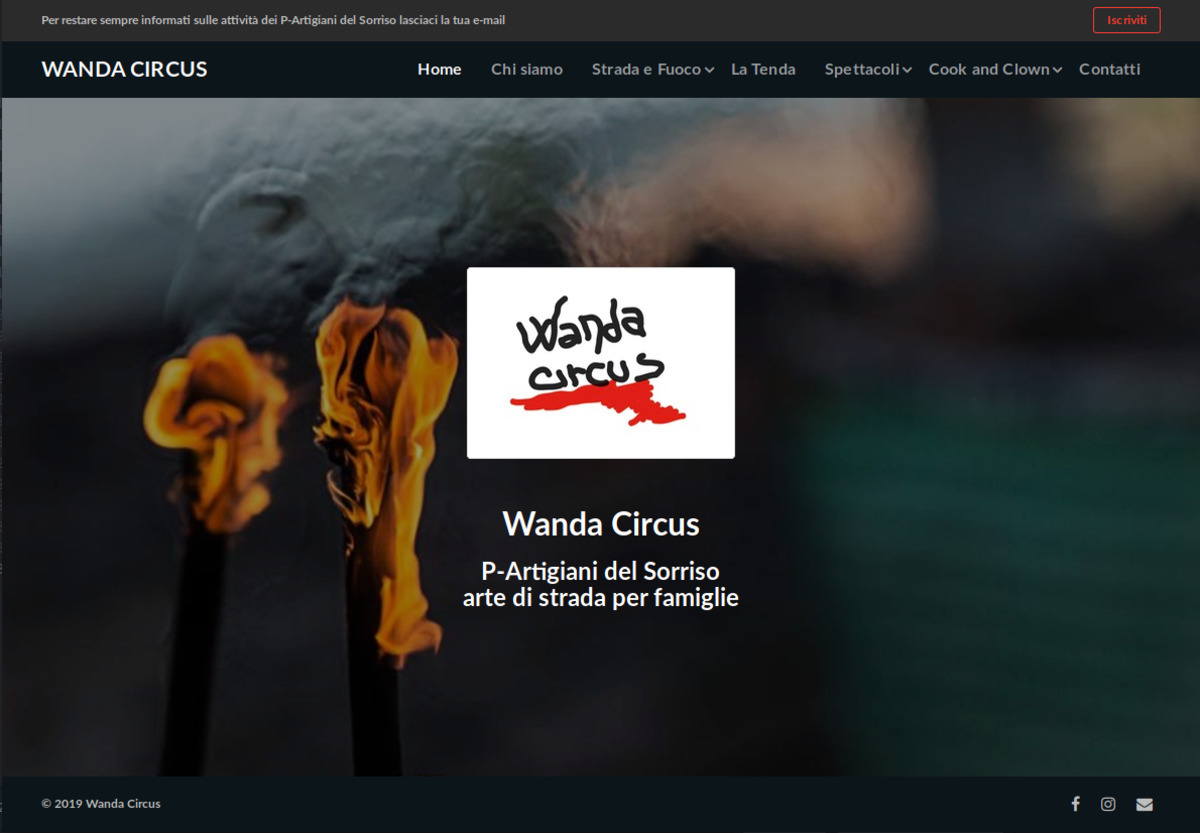 Wanda Circus theme WordPress