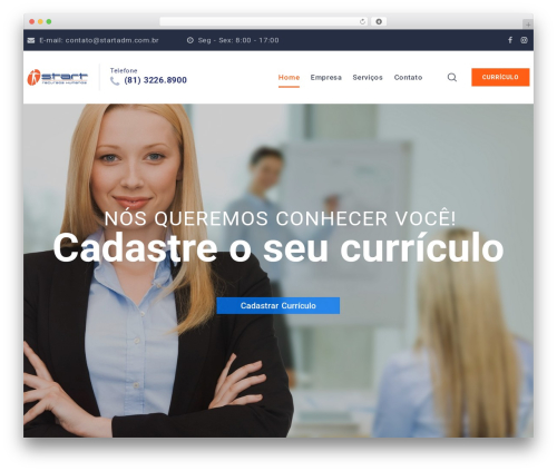 Cws megamenu WordPress plugin - www.startadm.com.br