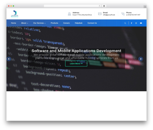 WordPress theme Braintech - jocsoft.net