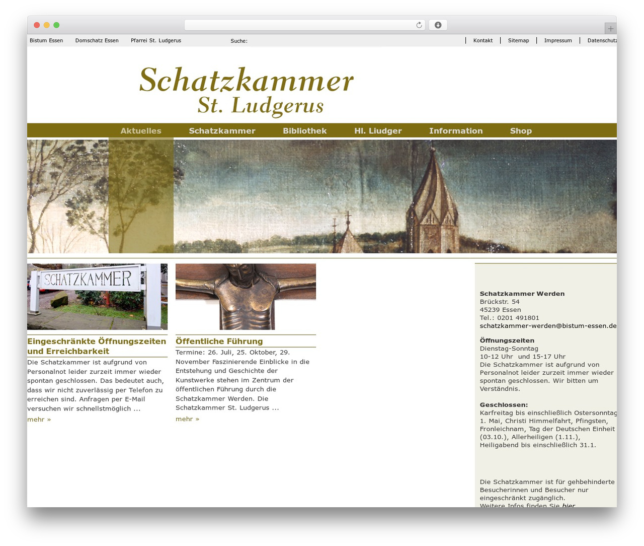 WordPress theme Dom - schatzkammer-werden.de