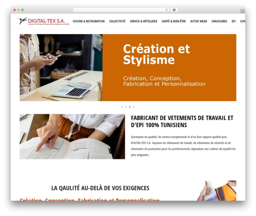 WordPress theme GOYA - digital-tex-tunisie.com