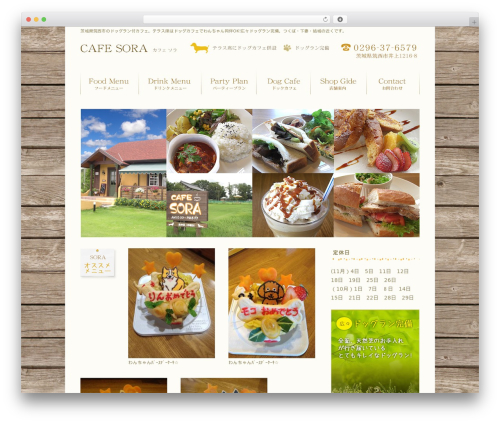 WordPress website theme 正式ソラ - c-sora.net