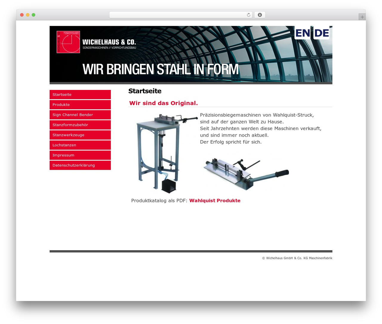 WordPress website theme 1024px - struck-biegetechnik.de WordPress website theme 1024px - struck-biegetechnik.de