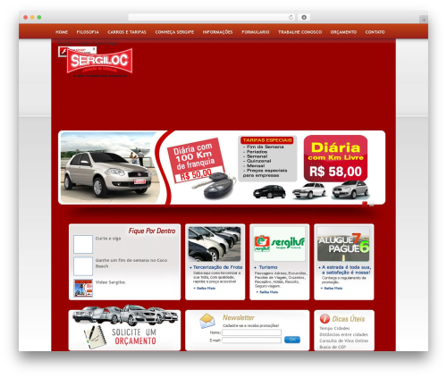 WordPress website theme Formulando SergiLOC - sergiloc.com.br