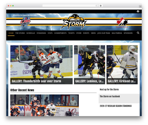 WP theme Jaws - ifstormjra.com