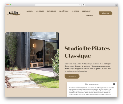 Booknetic giftcards WordPress plugin - addictpilates.fr