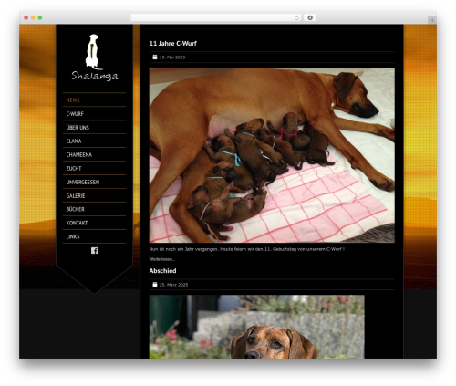 WP theme KingSize - shalanga.de