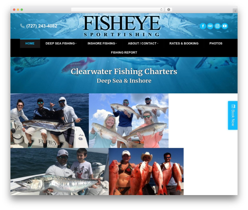WP theme The7 - fisheyesportfishing.com