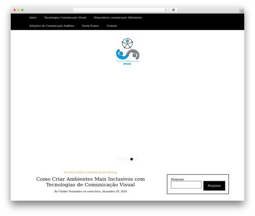 Writee top WordPress theme - comunidadepcd.com